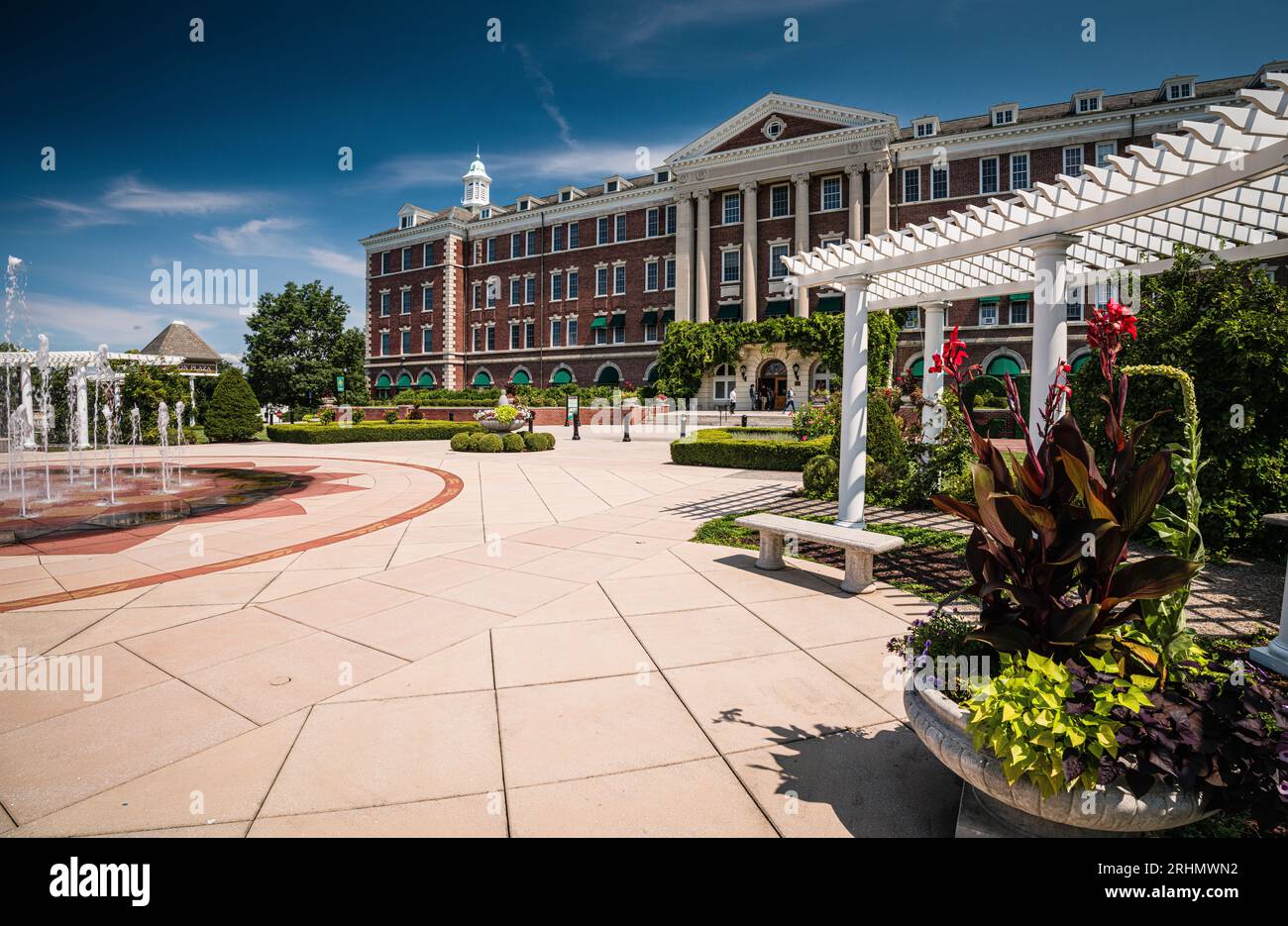 Roth Hall Anton Plaza The Culinary Institute of America   Hyde Park, New York, États-Unis Banque D'Images