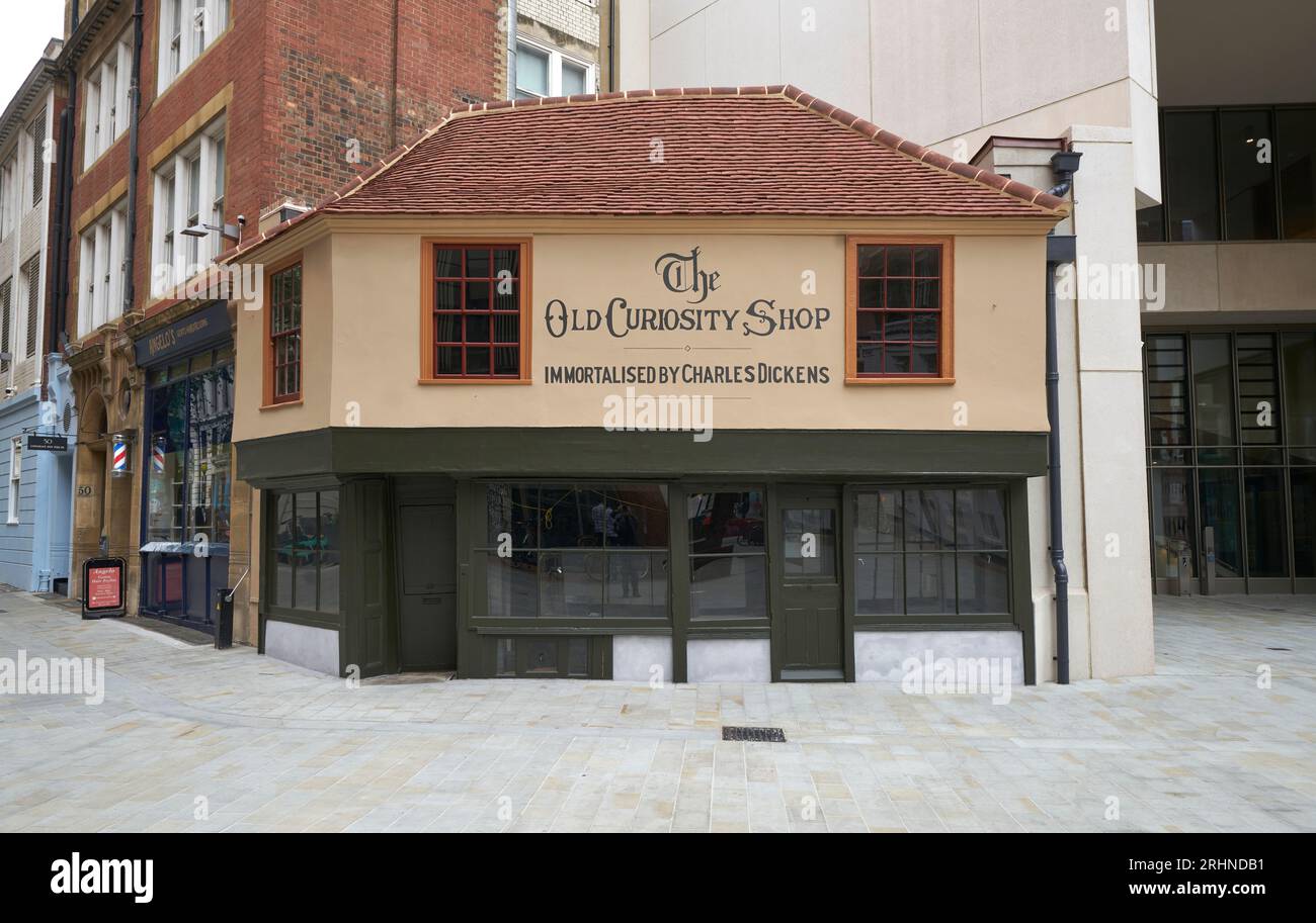 Vieux magasin de curiosité charles dickens londres Banque D'Images