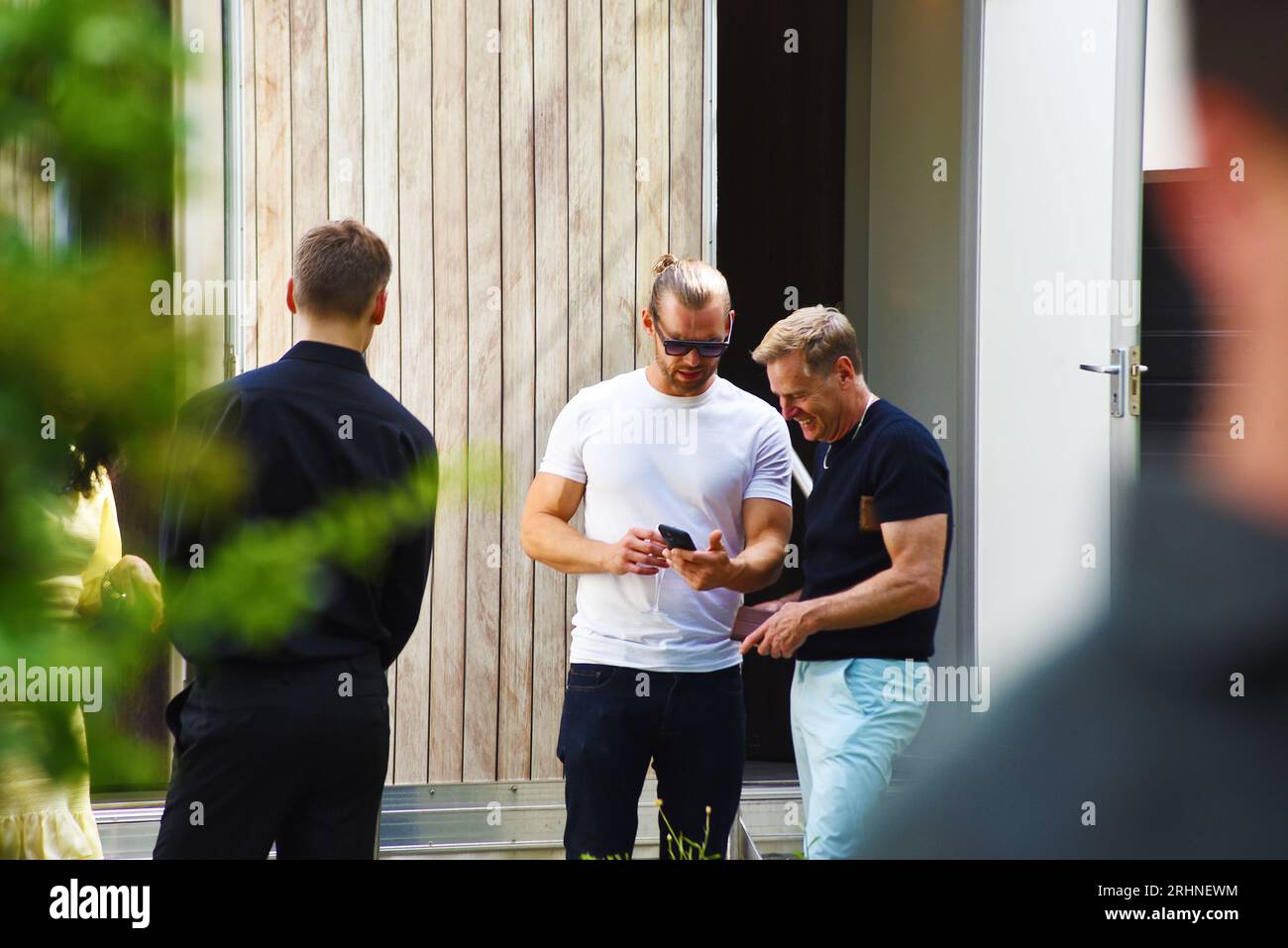 Invités VIP vus à Jackie Sinclair Summer Garden Party, 9 juillet 2023, Londres, Royaume-Uni Banque D'Images