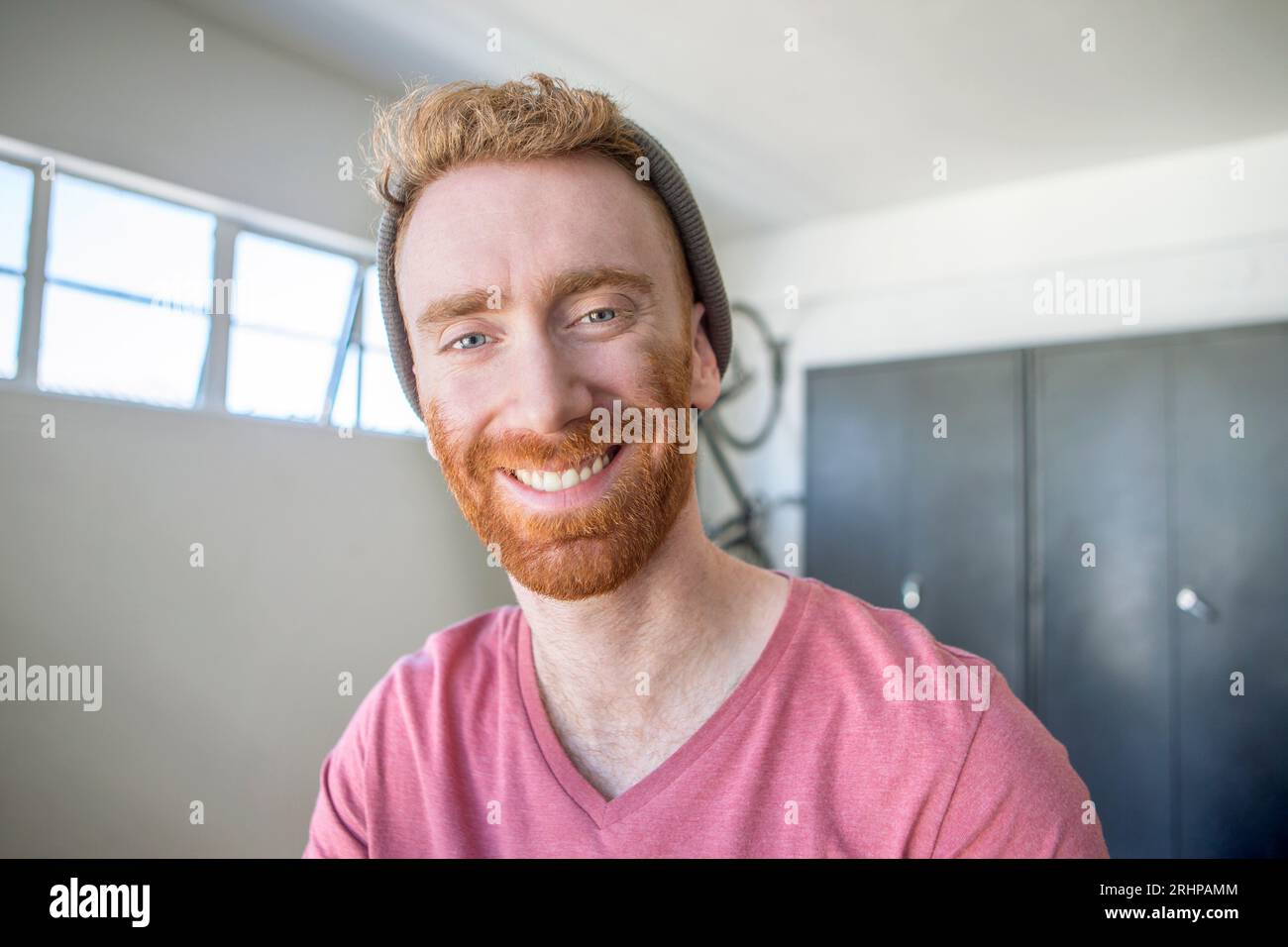 Portrait d'un jeune homme Banque D'Images