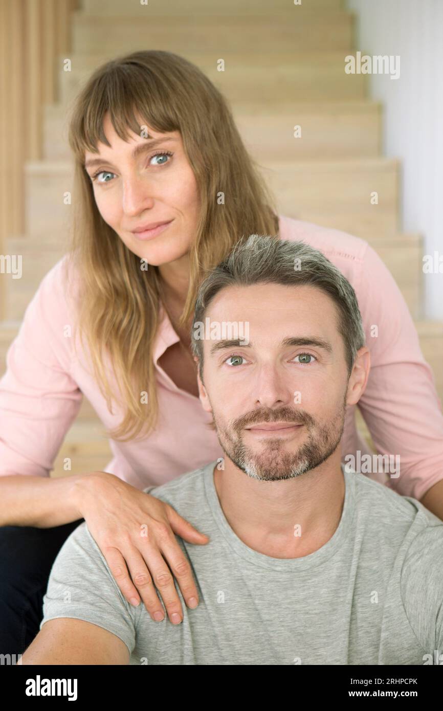 Couple d'âge moyen Banque D'Images