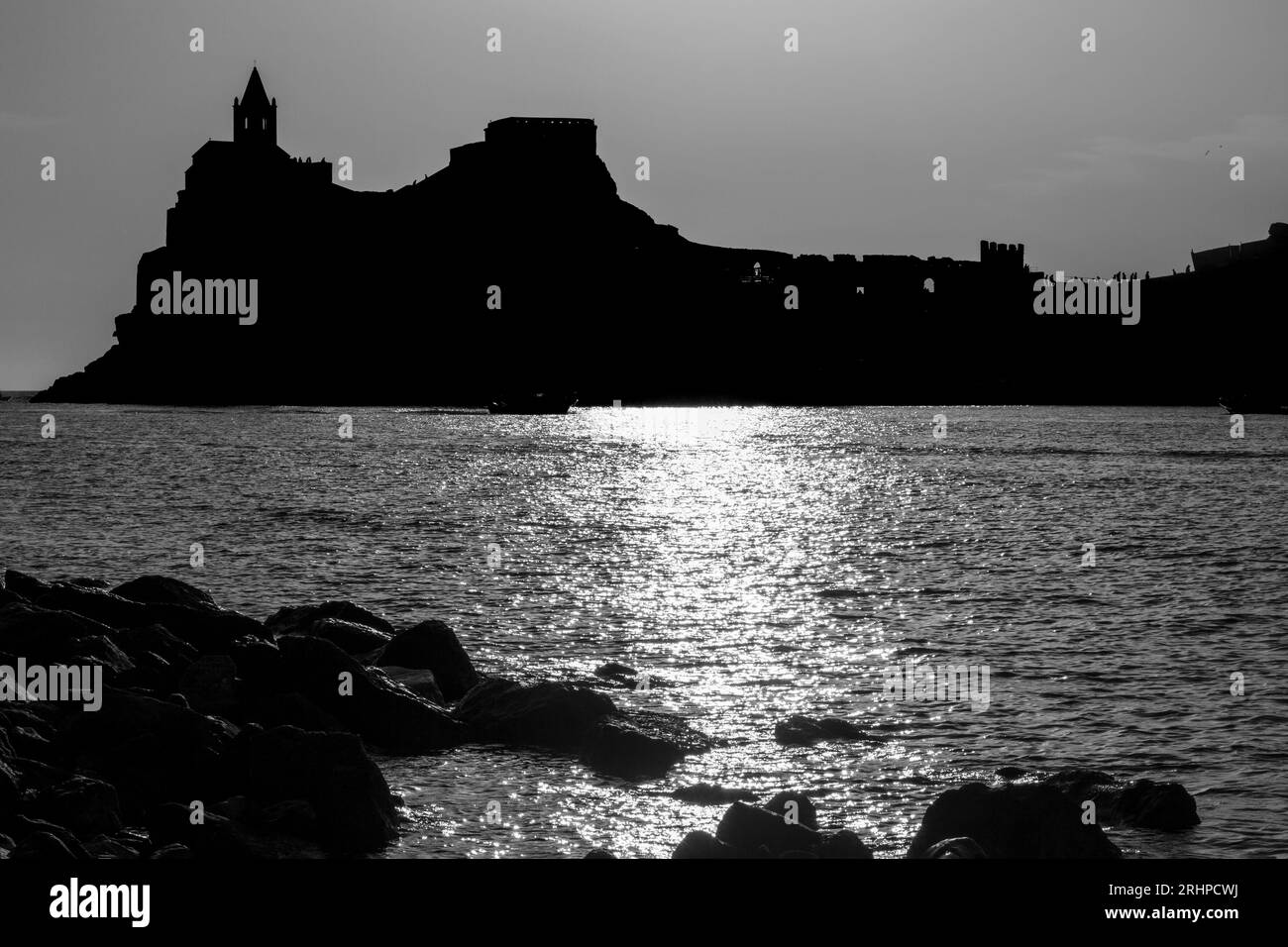 Église de San Pietro, Portovenere Banque D'Images