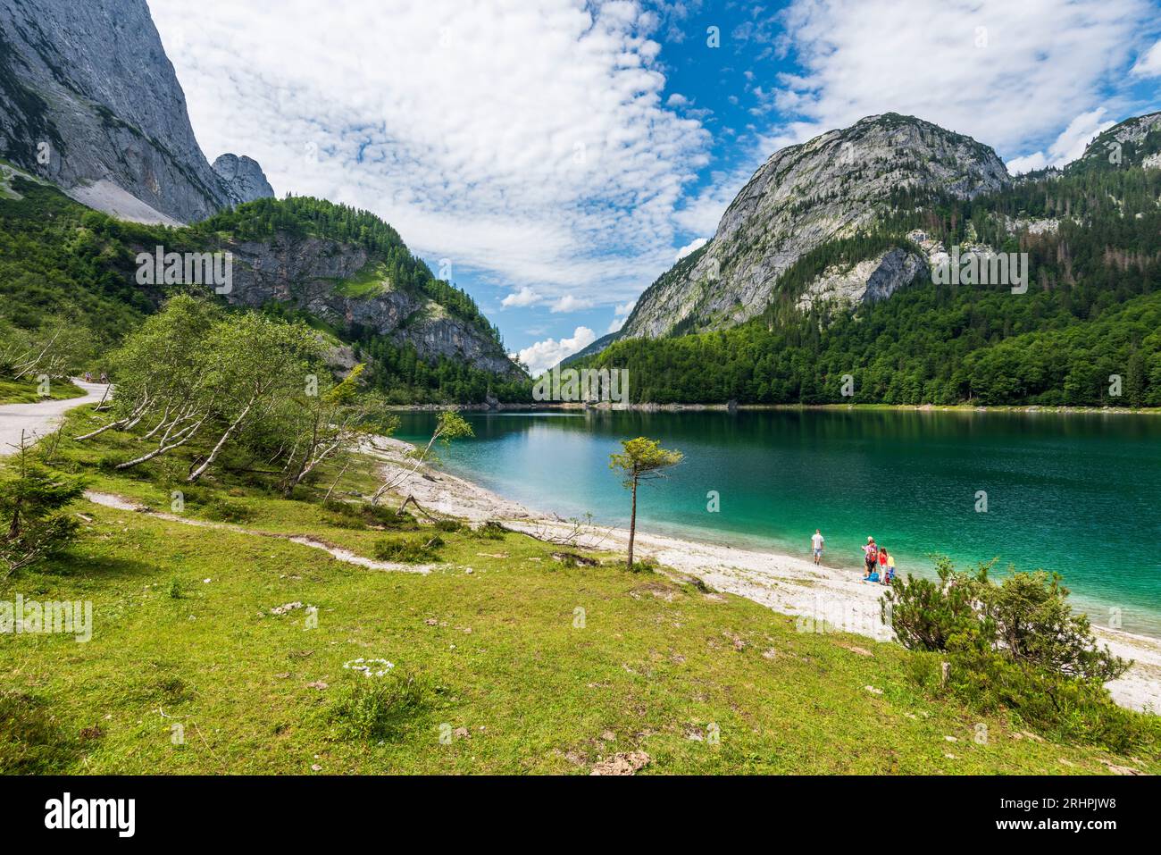 Hinterer Gosausee in Salzkammergut, haute-Autriche, Autriche Banque D'Images