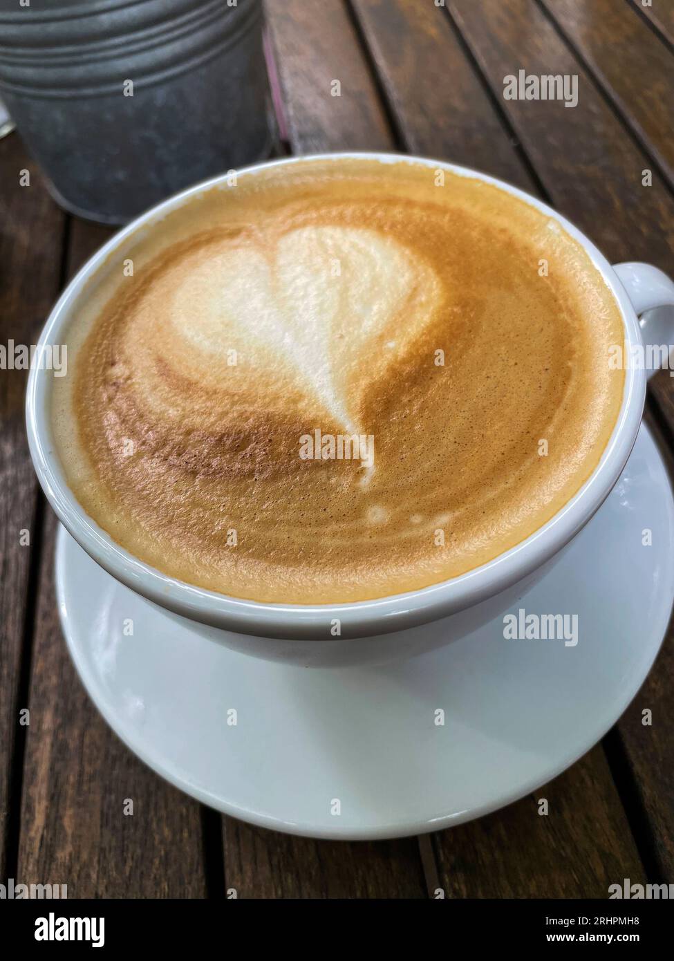 Café, cappuccino, petit déjeuner Banque D'Images