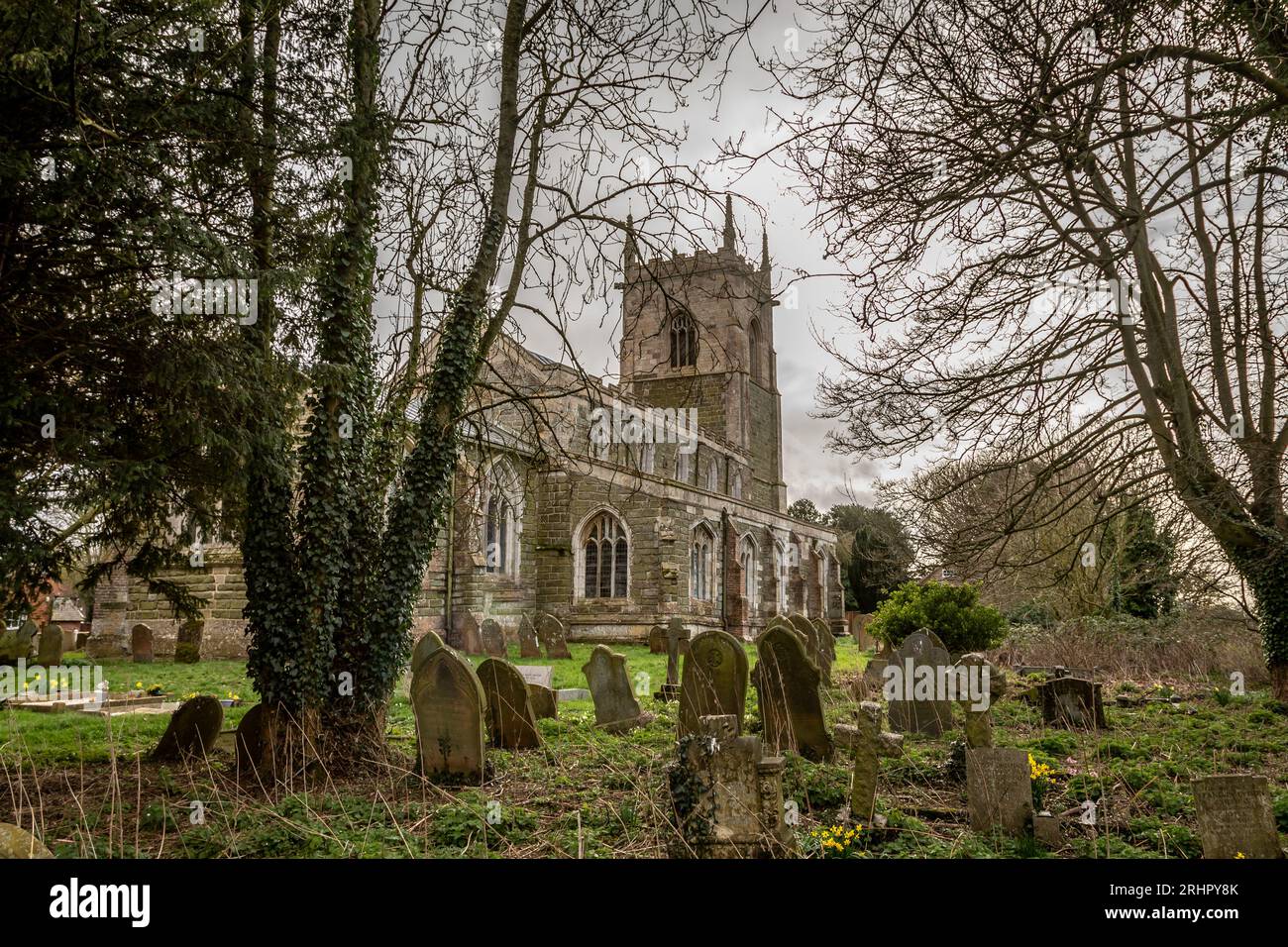 Église All Saints, Croft, Lincolnshire, Angleterre, Royaume-Uni Banque D'Images