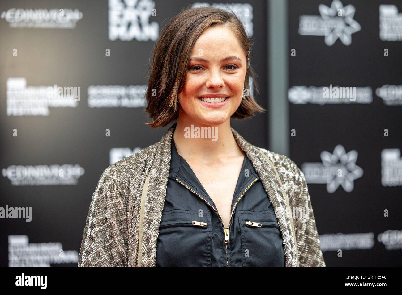 Édimbourg, Royaume-Uni. 18 août 2023 photo : Barbara Probst. Le Festival international du film d'Édimbourg s'ouvre avec la première mondiale de Silent Roar, le premier long métrage de l'écrivain et réalisateur écossais Johnny Barrington. Crédit : Rich Dyson/Alamy Live News Banque D'Images