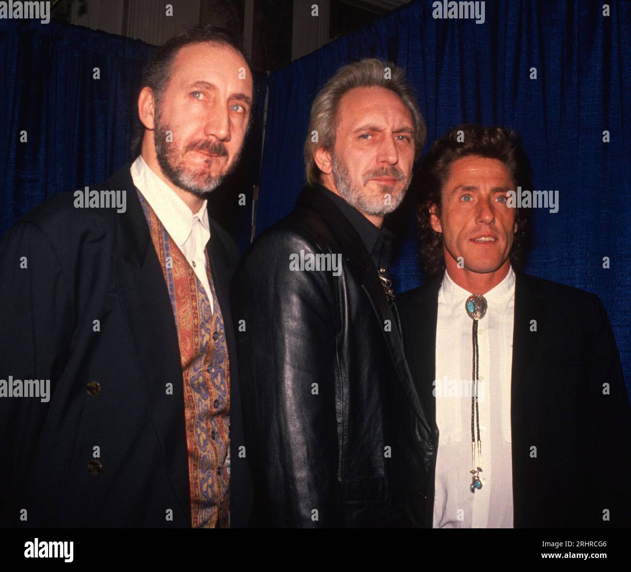 1987 Pete Townshend John Entwistle Roger Daltrey John Barrett/PHOTOlink.net Banque D'Images