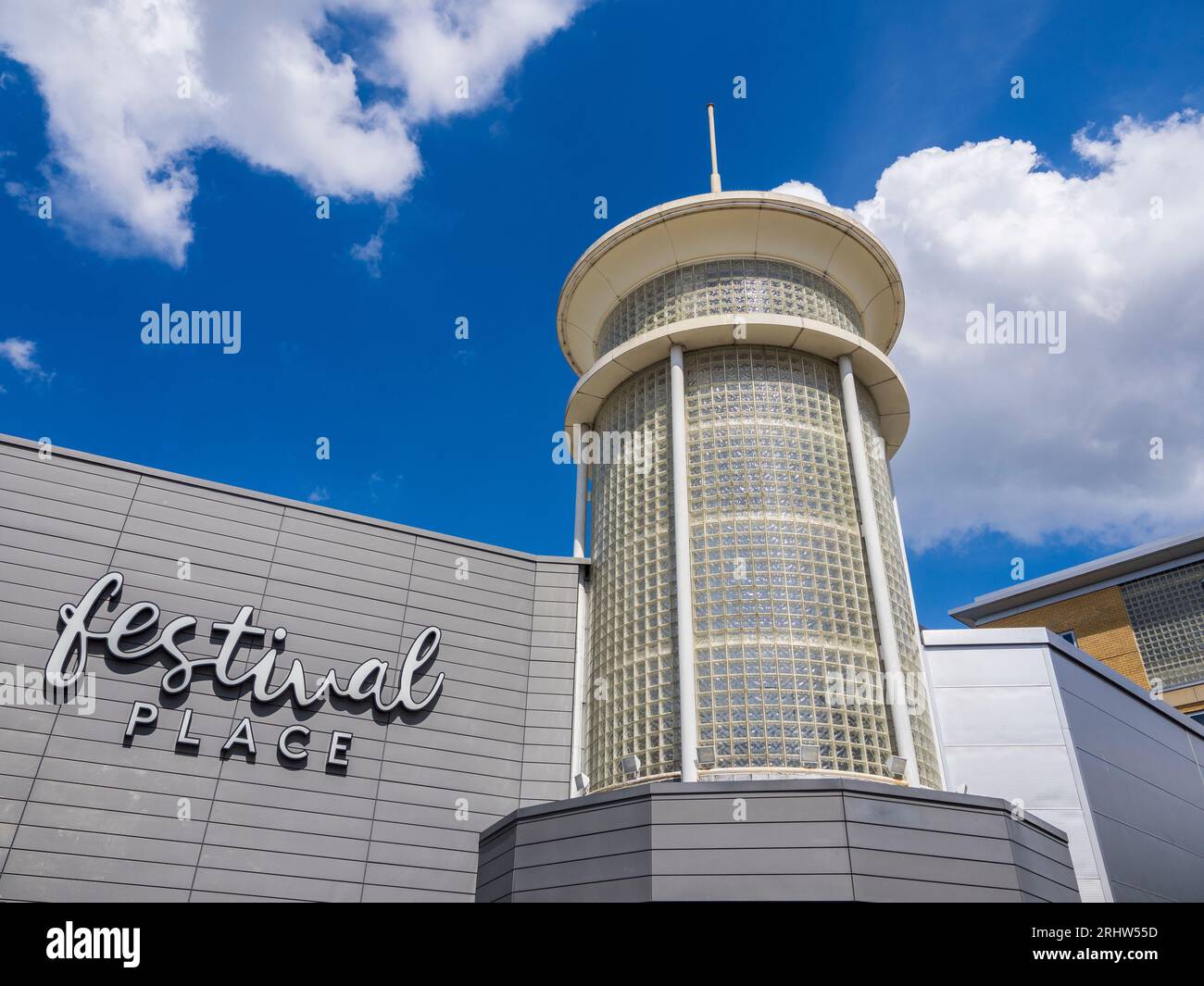 Festival place Shopping Centre, Basingstoke, Hampshire, Angleterre, Royaume-Uni, GO. Banque D'Images