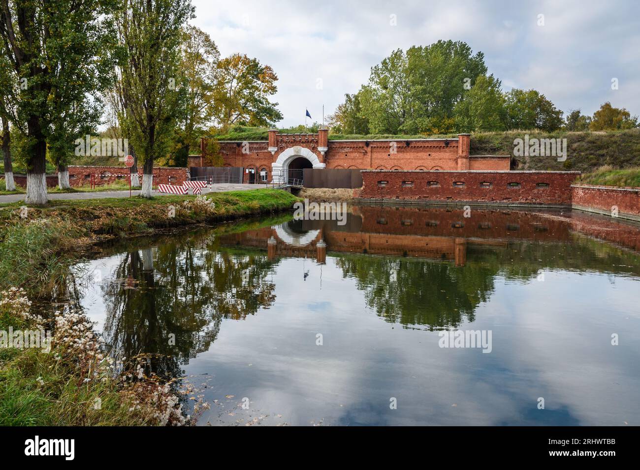 Vue de la citadelle forteresse de Pillau à Baltiysk. Région de Kaliningrad. Russie Banque D'Images