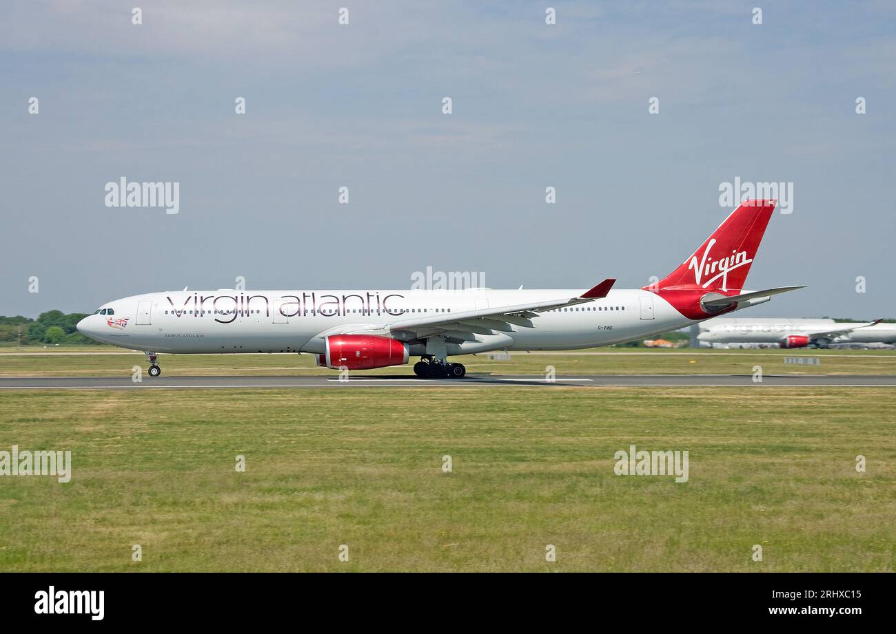 A330 de Virgin Atlantic Airways Banque D'Images