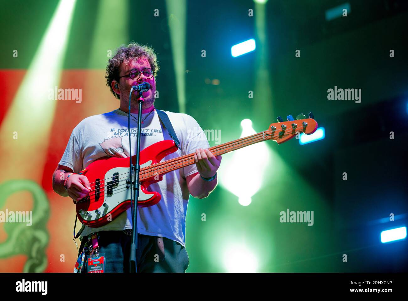 Hongrie 10 août 2023 le groupe Destroy Boys en concert au Sziget Festival à Budapest © Andrea Ripamonti / Alamy Banque D'Images