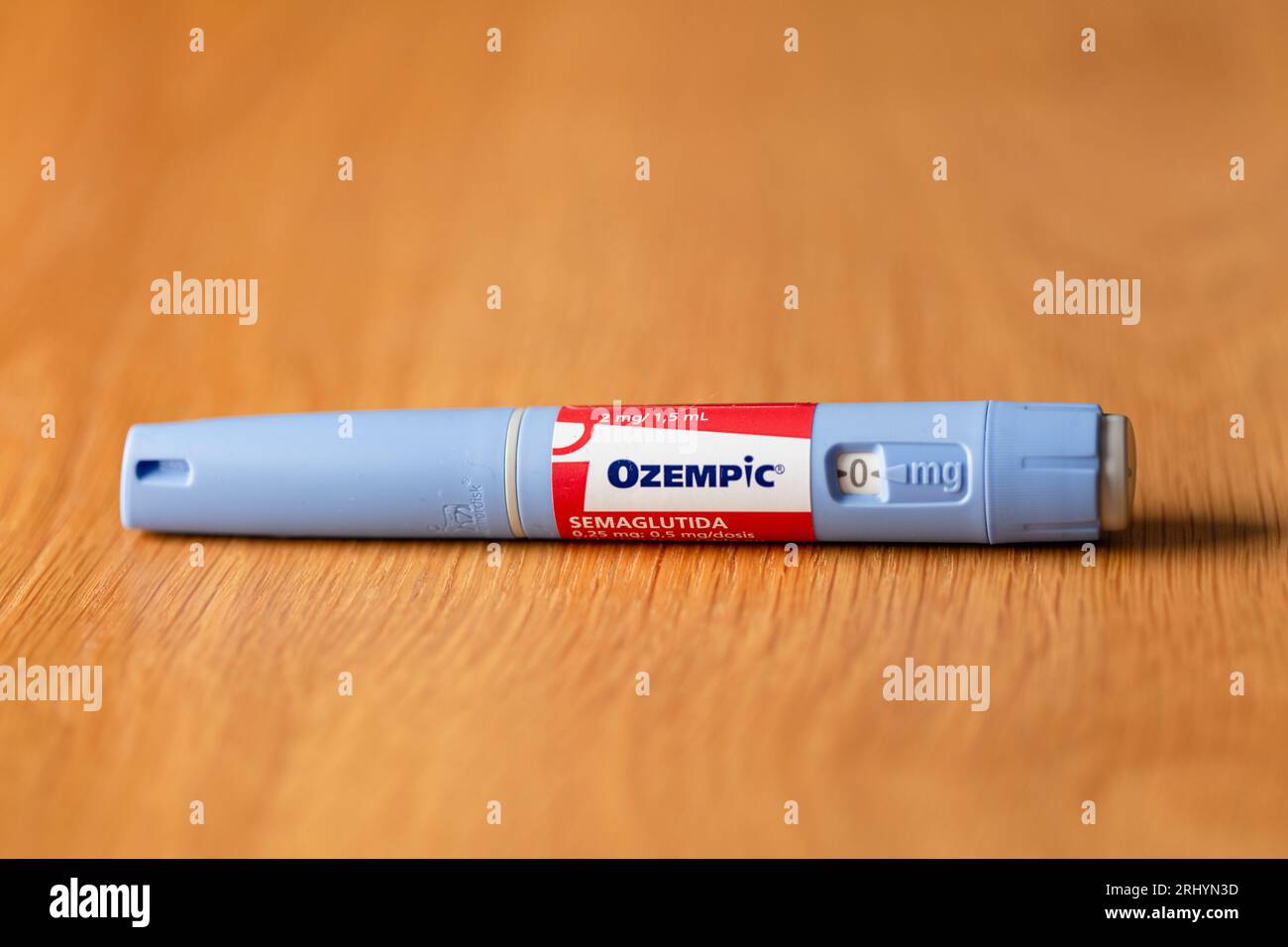 Stylo injection de semaglutide nommé “ozempic”, est un médicament contre le diabète pour