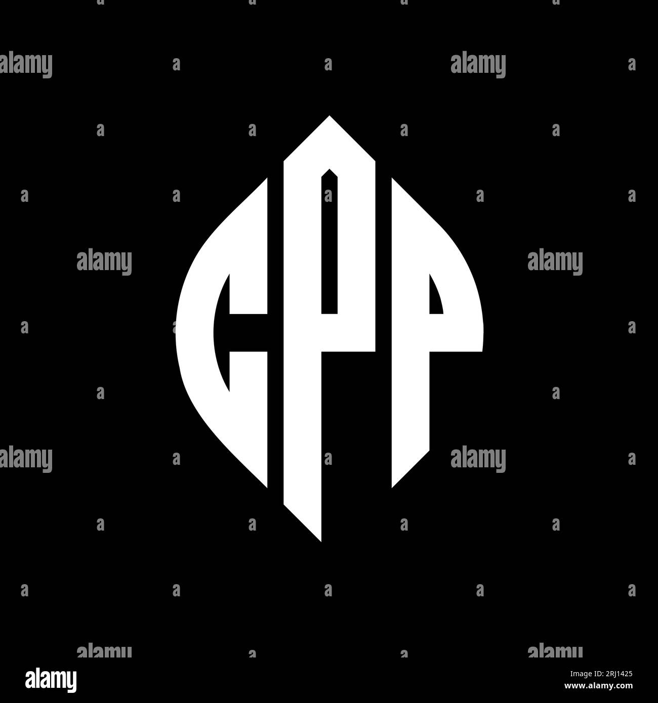 Logo de lettre cercle CPP avec forme de cercle et d'ellipse. Lettres elliptiques CPP avec style typographique. Les trois initiales forment un logo circulaire. CPP ci Illustration de Vecteur Logo de lettre cercle CPP avec forme de cercle et d'ellipse. Lettres elliptiques CPP avec style typographique. Les trois initiales forment un logo circulaire. CPP ci Illustration de Vecteur