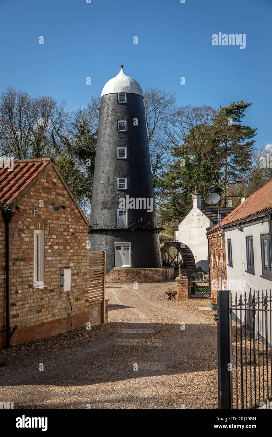 Moulin à vent, Legbourne, Lincolnshire, Angleterre, Royaume-Uni Banque D'Images