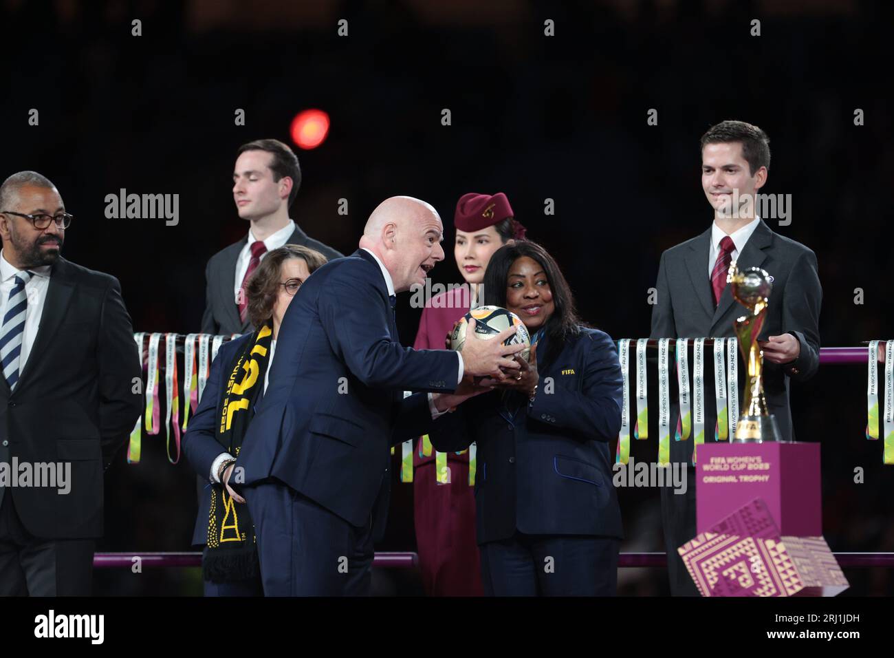 Sydney, Aus. 20 août 2023. Sydney, Australie, 20 2023 août : Gianni Infantino lors de la finale de la coupe du monde féminine 2023 2023 entre l'Espagne et l'Angleterre au Australia Stadium, Sydney, Australie. Score final : Espagne 1 - Angleterre 0. (Patricia Pérez Ferraro/SPP) crédit : SPP Sport Press photo. /Alamy Live News Banque D'Images
