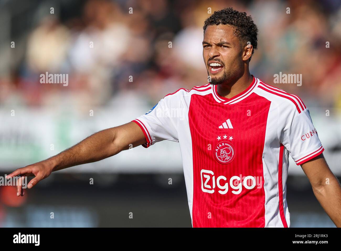 ROTTERDAM, PAYS-BAS - 19 AOÛT : Devyne Rensch (Ajax) lors du match d'Eredivisie entre SBV Excelsior et AFC Ajax au stade van Dongen en de Roo Banque D'Images