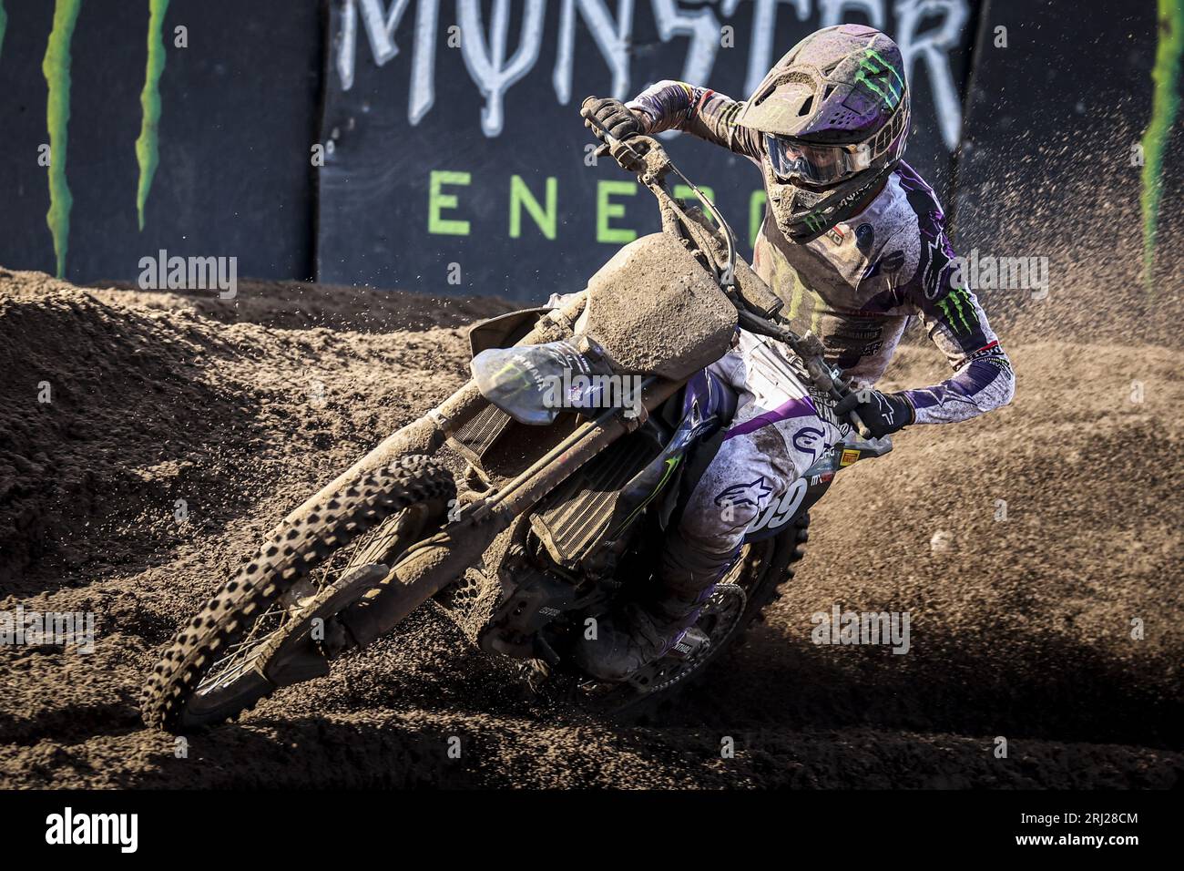 ARNHEM - Glenn Coldenhoff en action lors de la deuxième manche de la 16e course MXGP du Championnat du monde FIM de Motocross 2023. ANP VINCENT JANNINK Banque D'Images