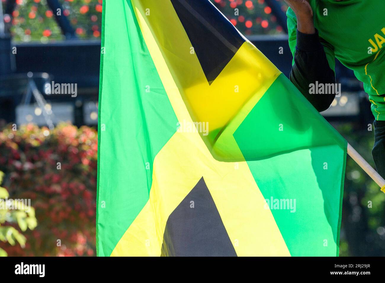 Drapeau Jamaïque 150x90cm - Polyester Oeillets Métalliques AZ FLAG