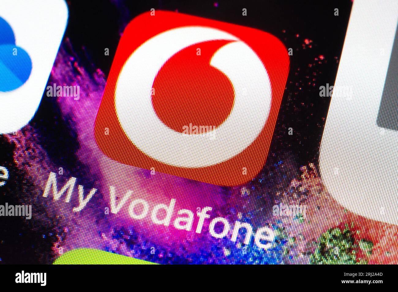 Vodafone app Banque de photographies et d'images à haute résolution - Alamy