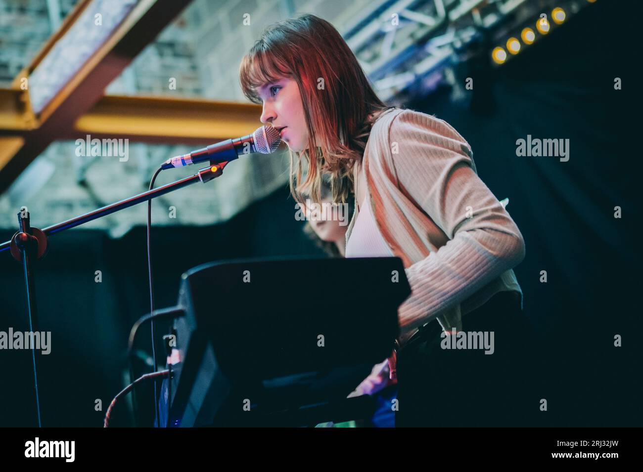 Sunderland, Royaume-Uni. 20 août 2023. Tom A. Smith se produit chez Pop RECS Ltd Crédit : Thomas Jackson/Alamy Live News Banque D'Images