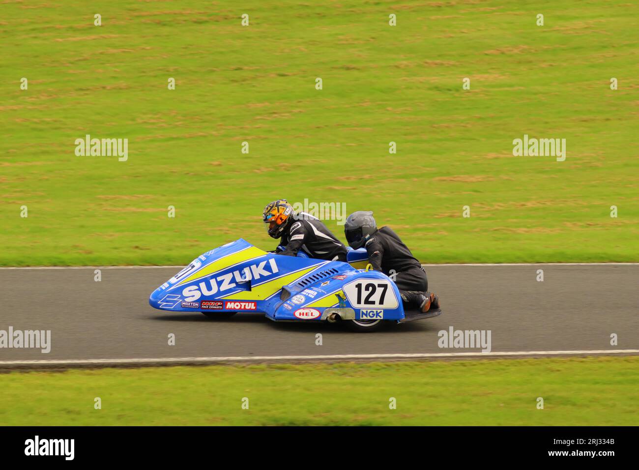 Darlington et District Motor Club à Cadwell Park Banque D'Images