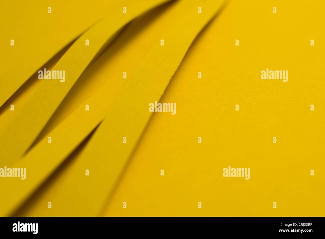 Fond jaune abstrait, flou artistique Banque D'Images
