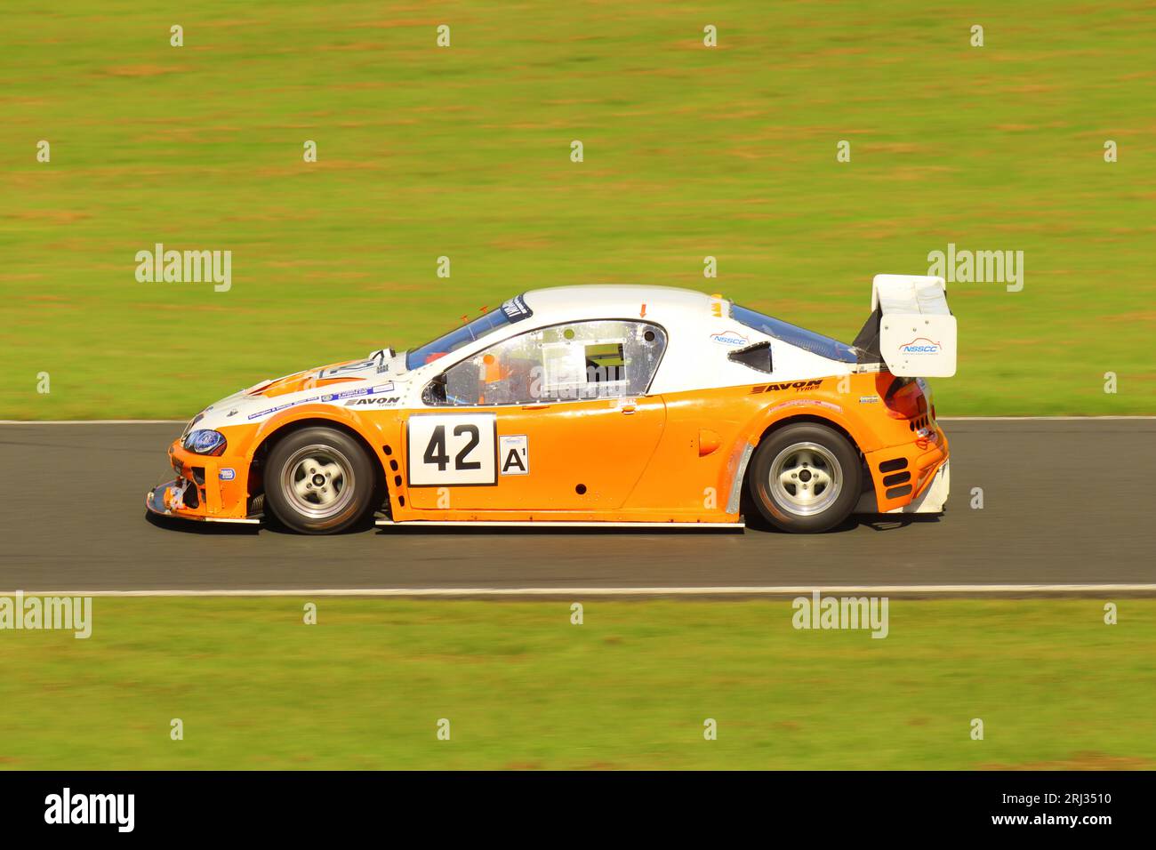 Darlington et District Motor Club à Cadwell Park Banque D'Images