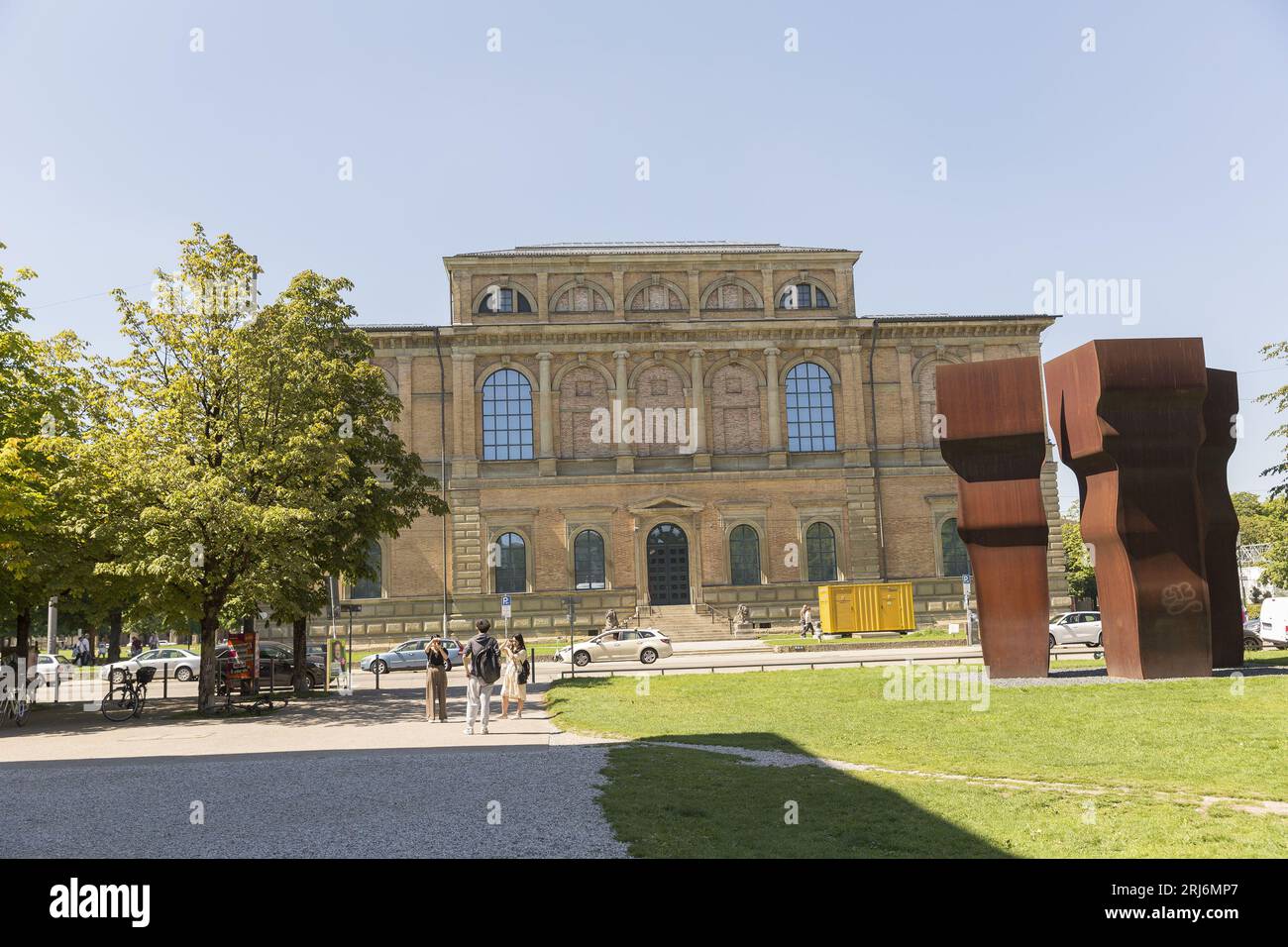 Musée Alte Pinakothek à Munich Banque D'Images