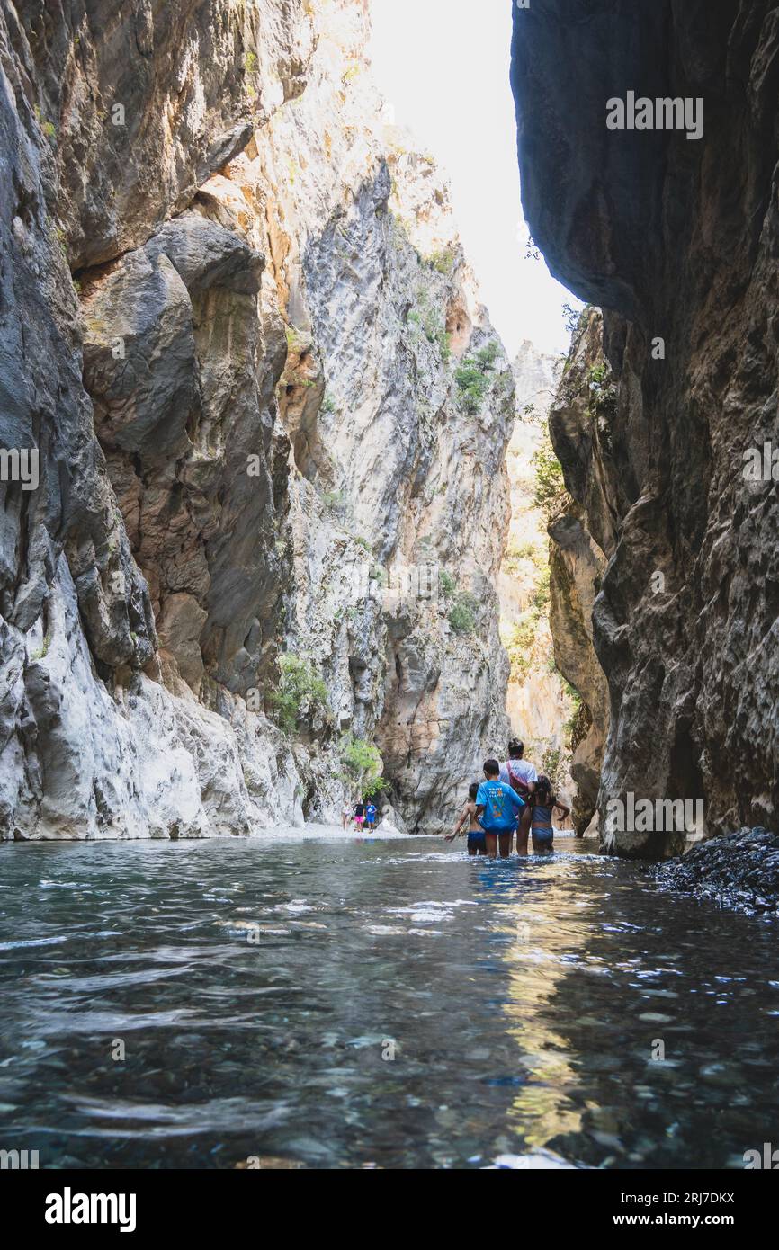 La gorge Banque D'Images