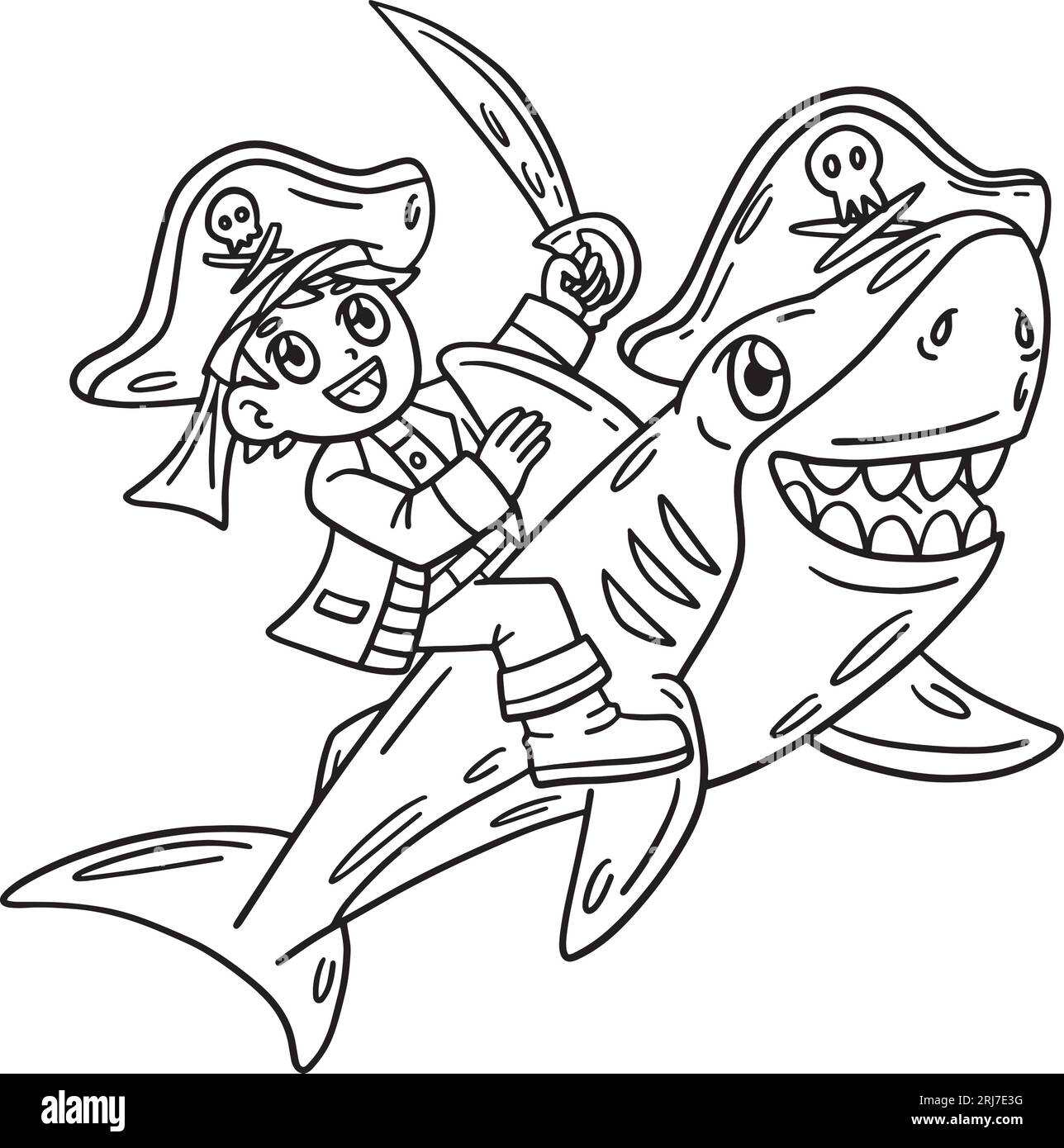 Tong Requin Pour Enfants Zureto Sharky - Pantoufles Intérieur/extérieur En EVA - Semelle Antidérapante - Design Mignon Et Coloré