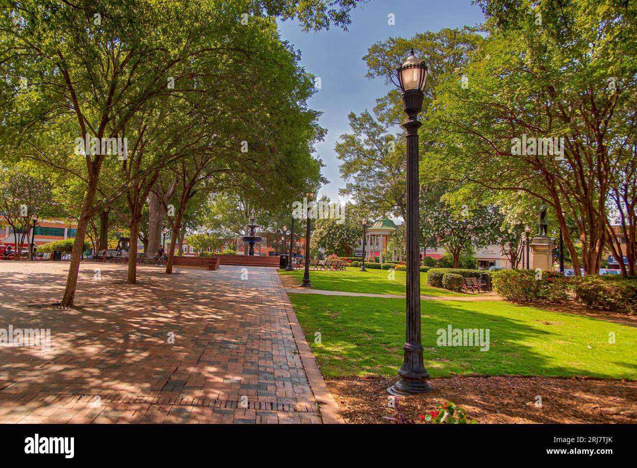Marietta Town Square Banque D'Images