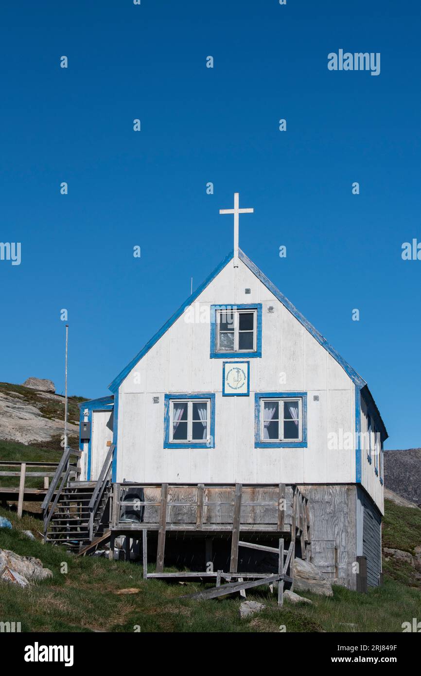 Groenland, nord-ouest du Groenland, baie de Baffin, Kullorsuaq. Ne peut pas être concédé sous licence aux compagnies de navires de croisière. Banque D'Images