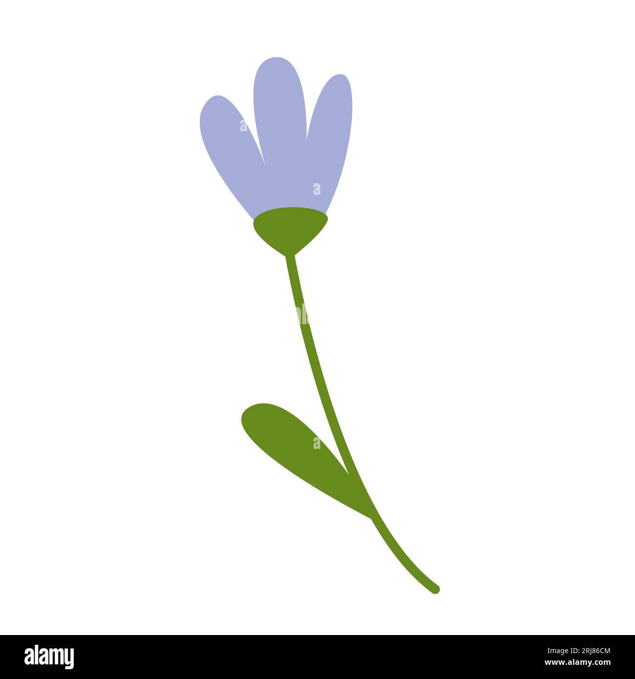 Jolie petite fleur Illustration de Vecteur