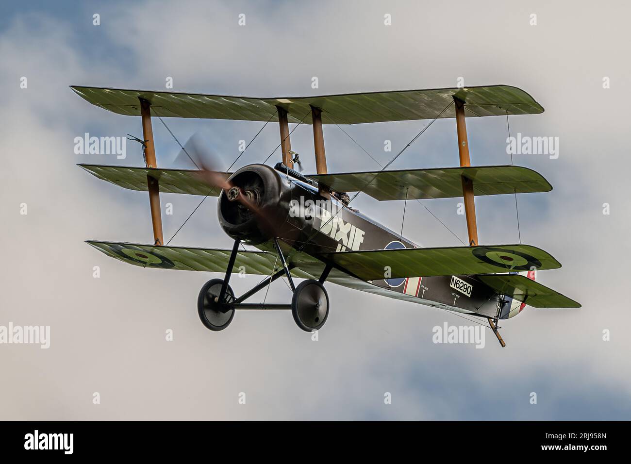 Sopwith Triplane Banque D'Images