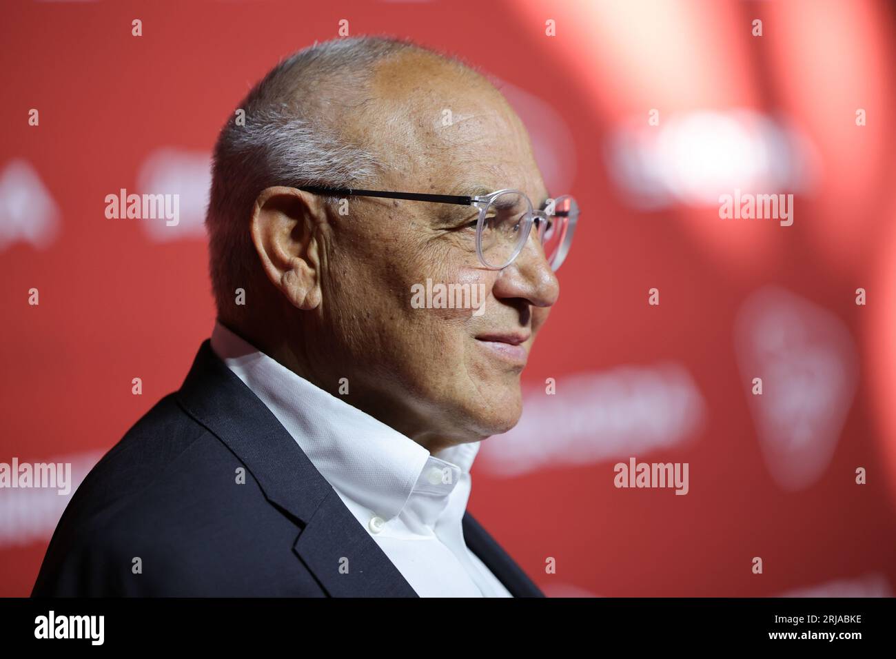 Hambourg, Allemagne. 21 août 2023. Felix Magath vient à la présentation du 'Sport Bild Award 2023' dans les salles de vente aux enchères. Crédit : Christian Charisius/dpa/Alamy Live News Banque D'Images