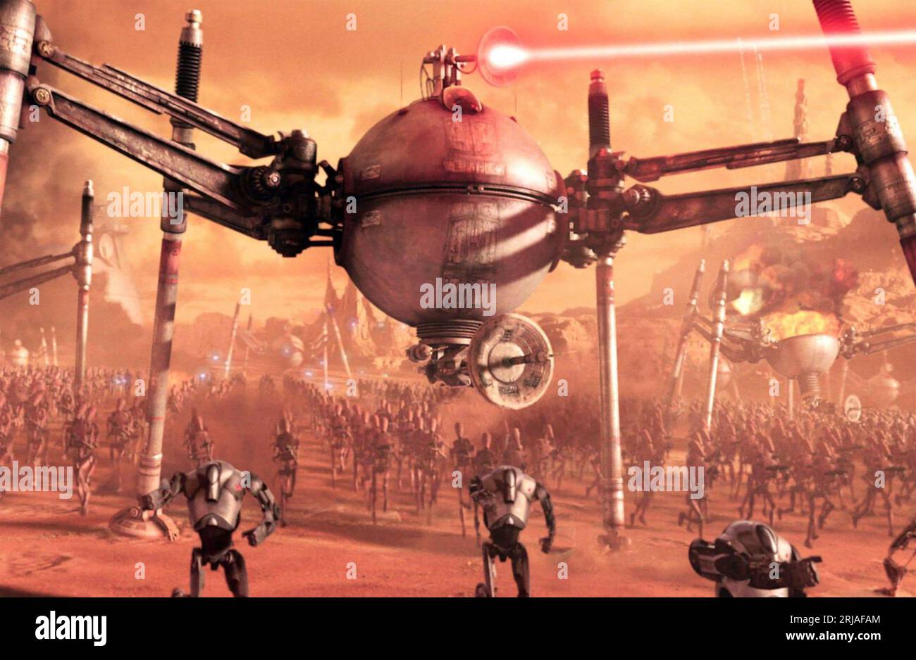 STAR WARS: ÉPISODE II - ATTAQUE DES CLONES 2002 20th Century Fox film Banque D'Images