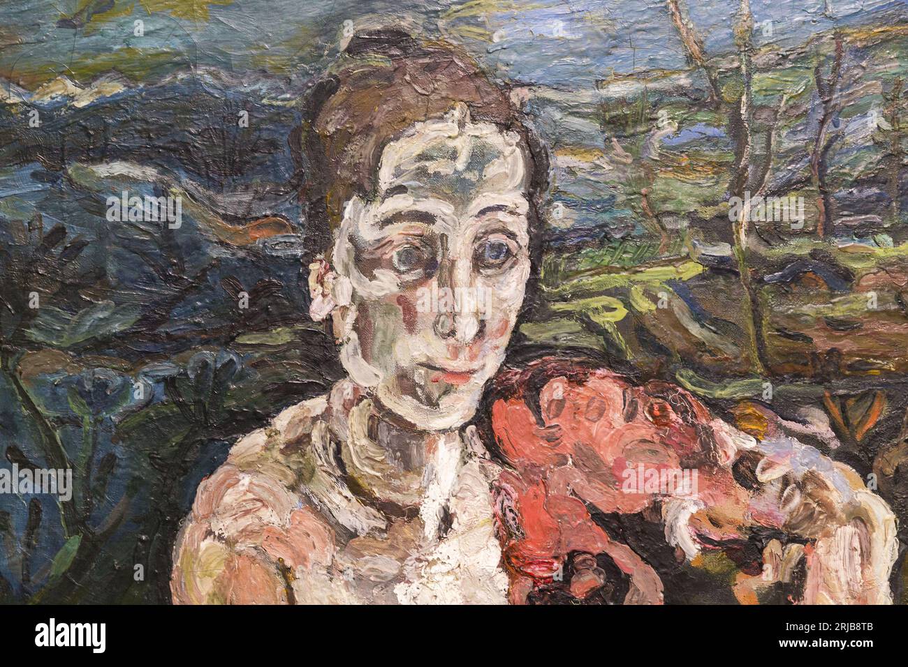 ◇Salzburg Oskar Kokoschka 油彩画 複製画 【公式通販】