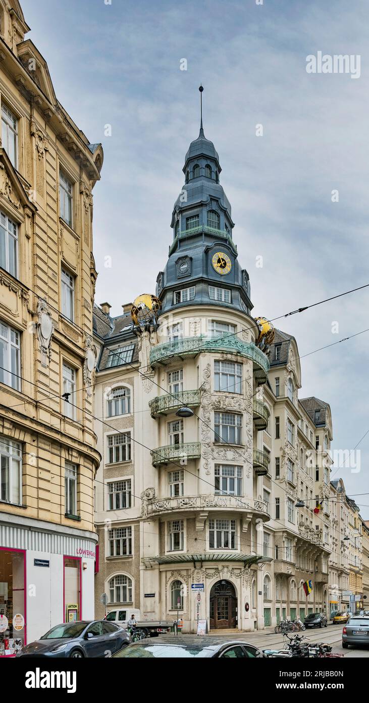 Palais des Beaux Arts in der Löwengasse à Wien Banque D'Images