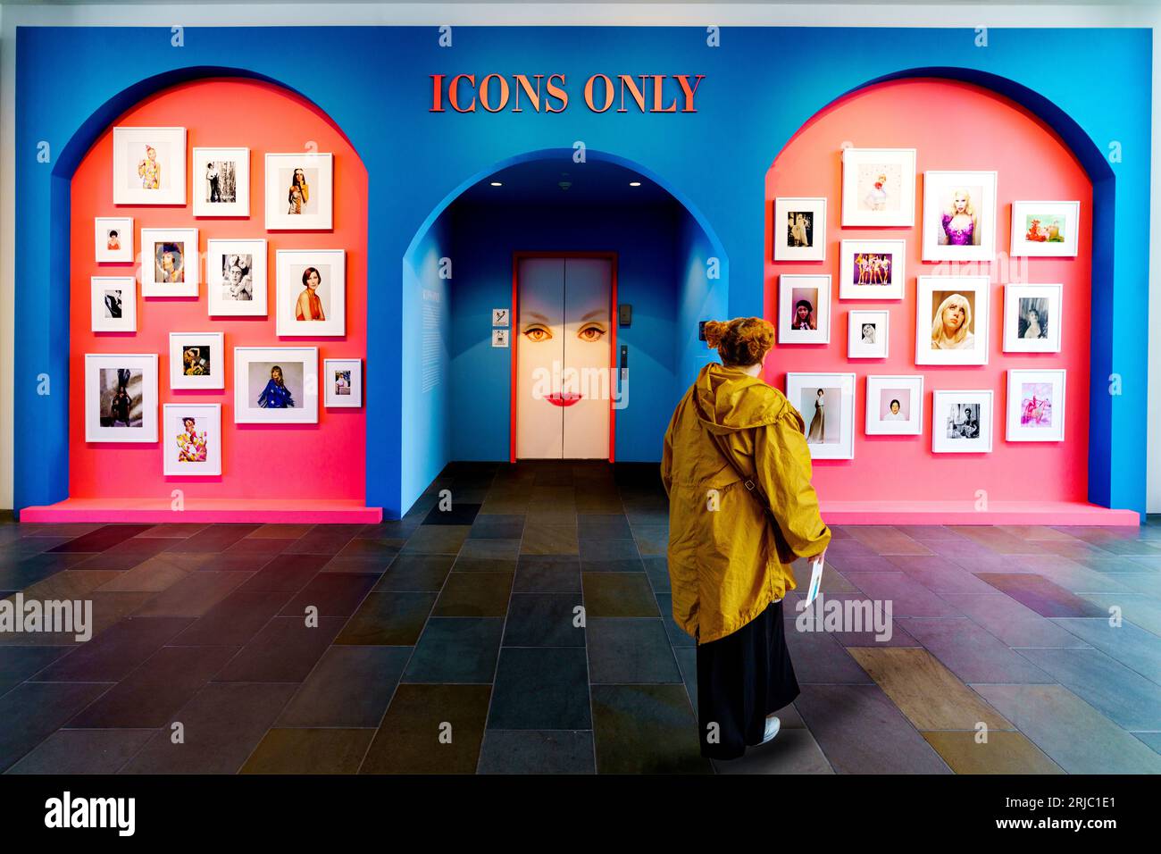 Icones Only Photography Exhibition, SCAD Museum of Art Savannah, Géorgie, États-Unis d'Amérique Banque D'Images