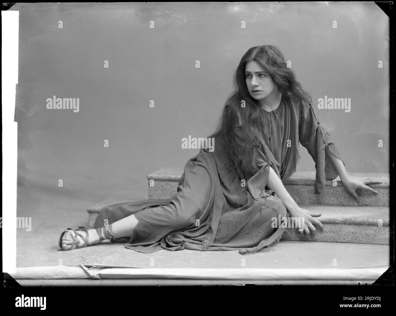 Maria Schildknecht, rollporträtt 1913 par atelier Jaeger Banque D'Images