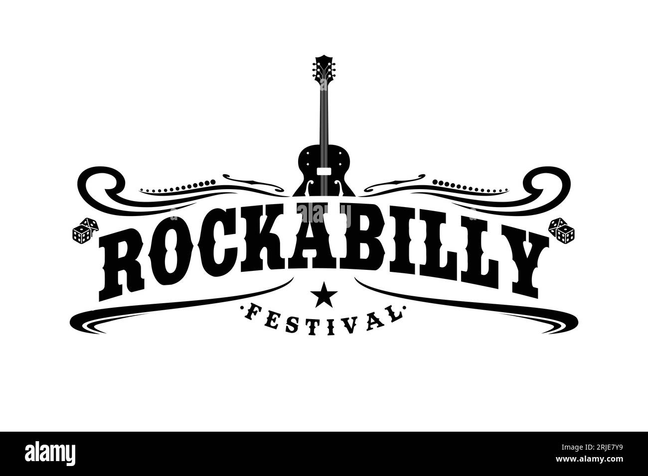 logo rétro vintage de discothèque du centre-ville, conception de logo occidental Illustration de Vecteur