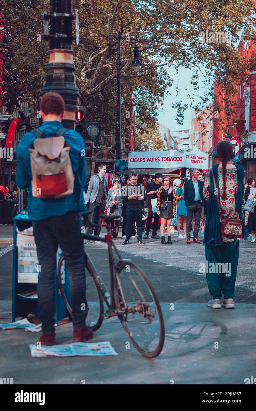 Seven Dials, Londres Banque D'Images