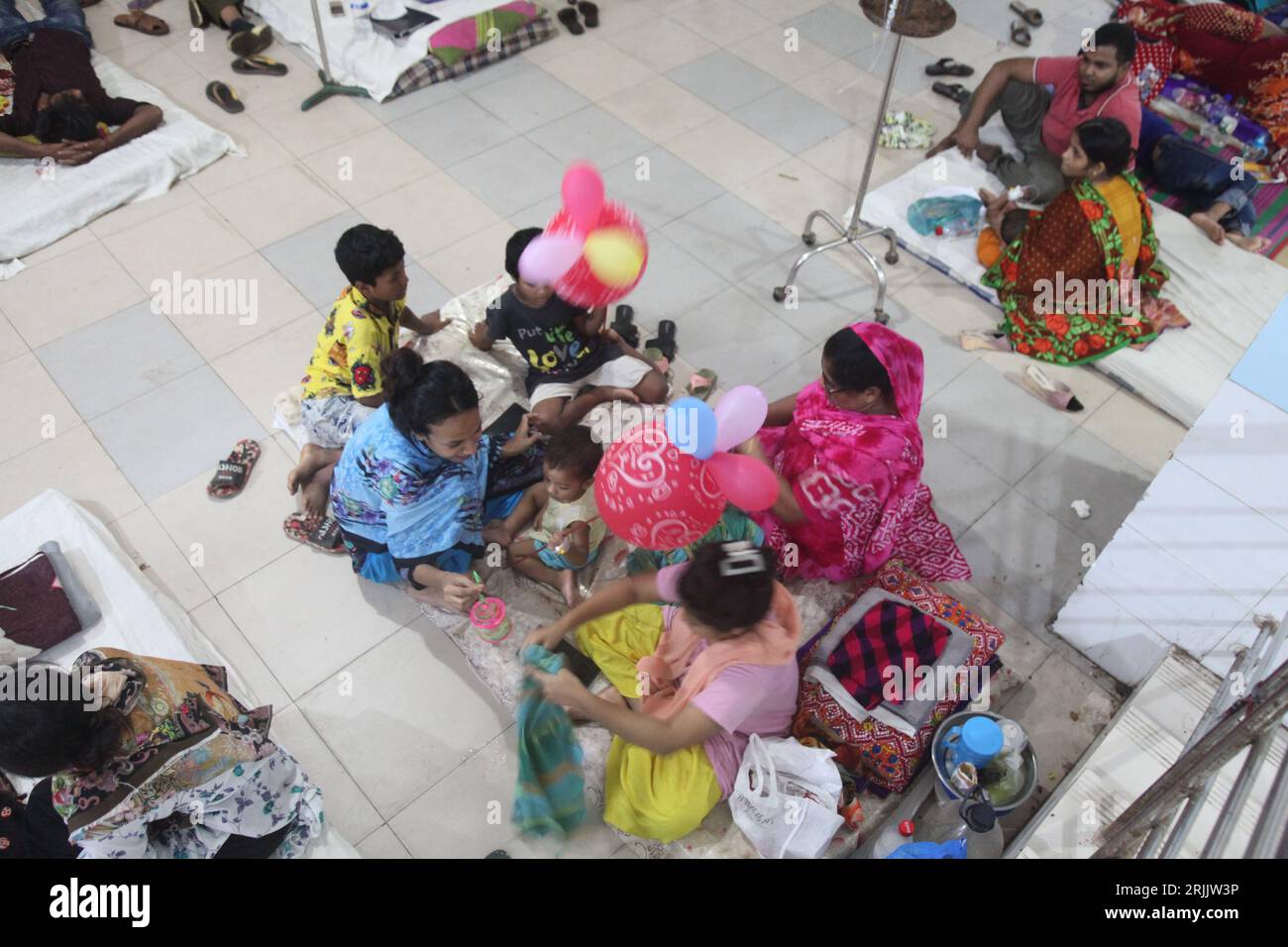 Dhaka Bangladesh 22 août 2023. La récente épidémie de dengue au Bangladesh est devenue assez grave. Dans les 6 premiers jours d'août, 1 662 personnes étaient affectueuses Banque D'Images