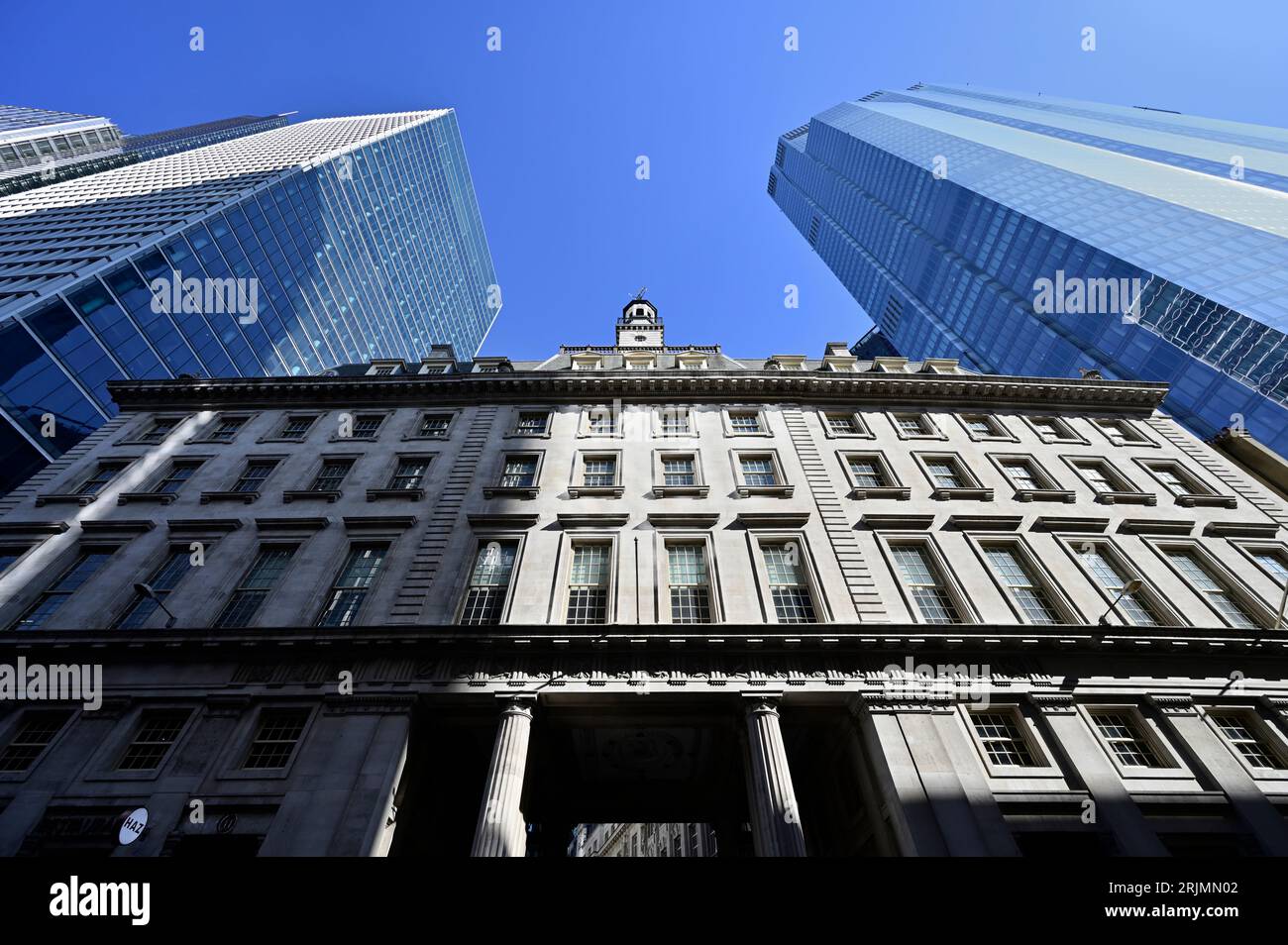 Maison Hasilwood, Bishopsgate, City of London, Royaume-Uni Banque D'Images