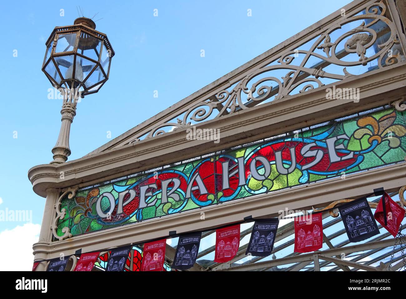 The Opera House de Frank Matcham,, The Square, Water St, Buxton, High Peak, Derbyshire, Angleterre, Royaume-Uni, SK17 6XN Banque D'Images