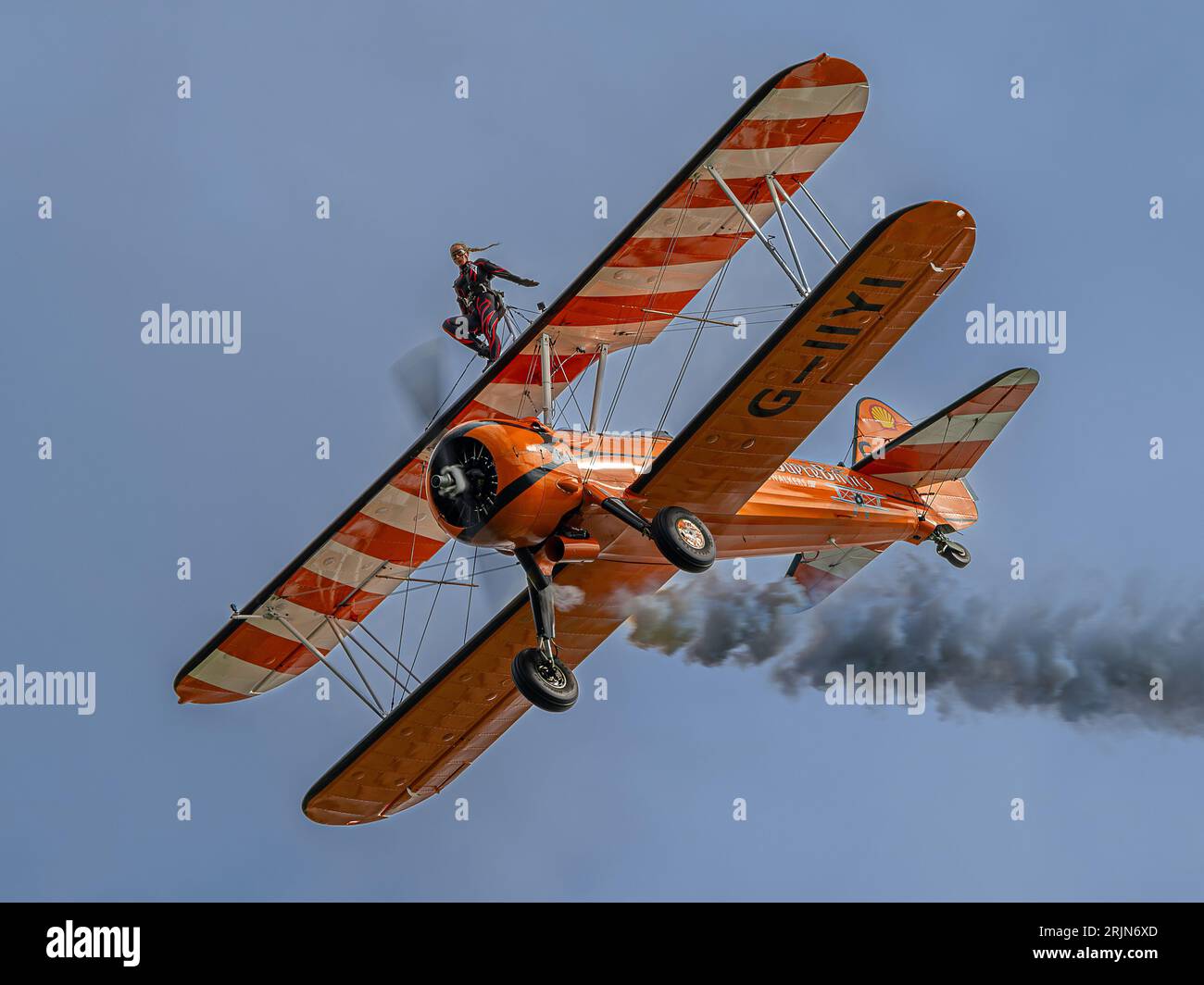 Boeing Stearman Banque D'Images