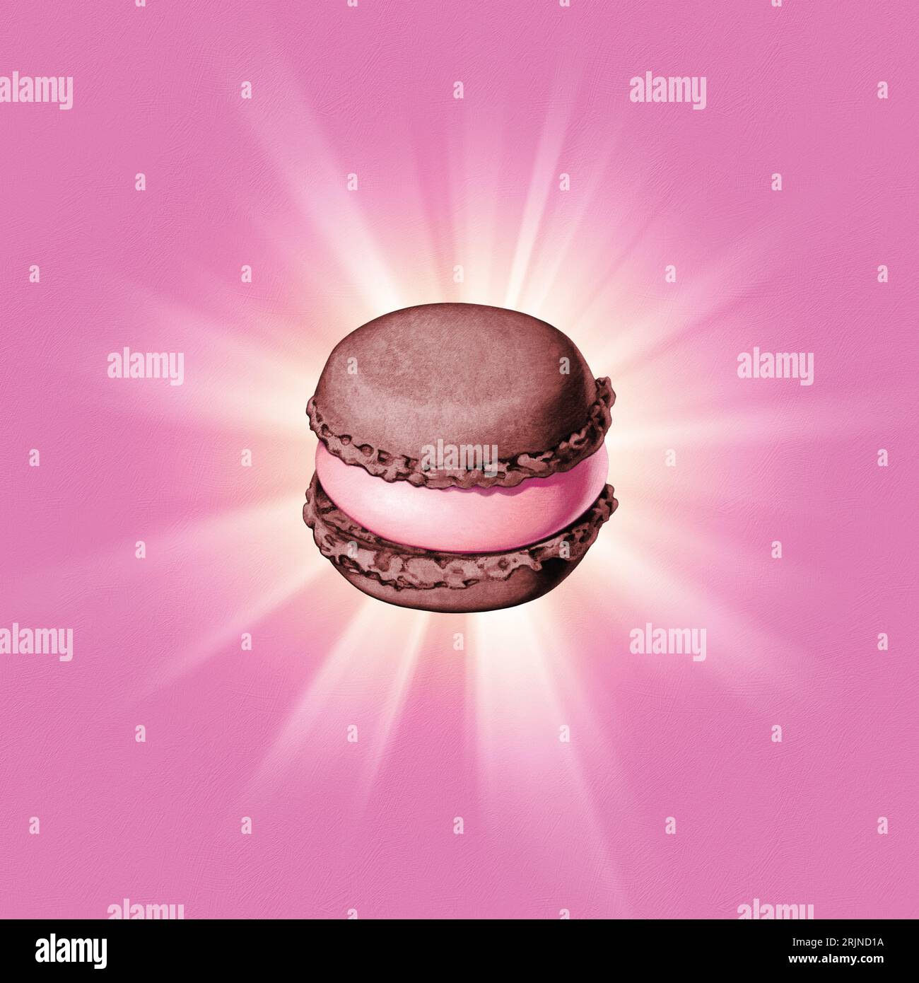 Illustration française de Macron/Luxemburgeli Banque D'Images