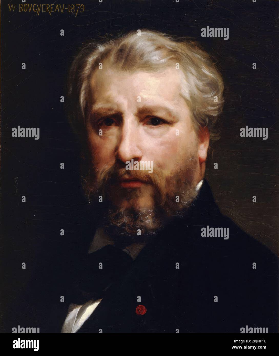 William-Adolphe Bouguereau (1825-1905), Autoportrait, 1879 Banque D'Images