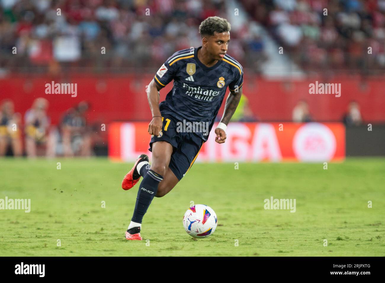 Rodrygo Goes, 19 /08/2022, UD Almeria vs Real Madrid , 1º division espagnole, LaLiga EA Sport, Ligue régulière, jour 2, Estadio Power Horse Stadium, Almer Banque D'Images