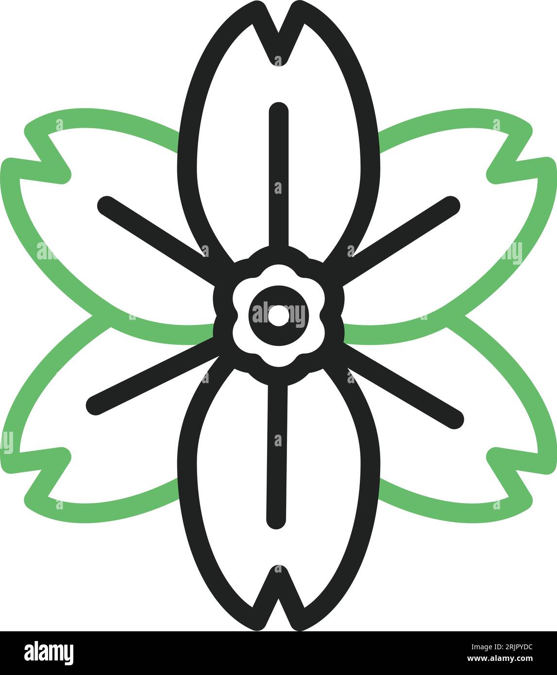 Alpine Forget Me pas icône image. Convient pour les applications mobiles. Illustration de Vecteur